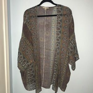 Floral/paisley print kimono!